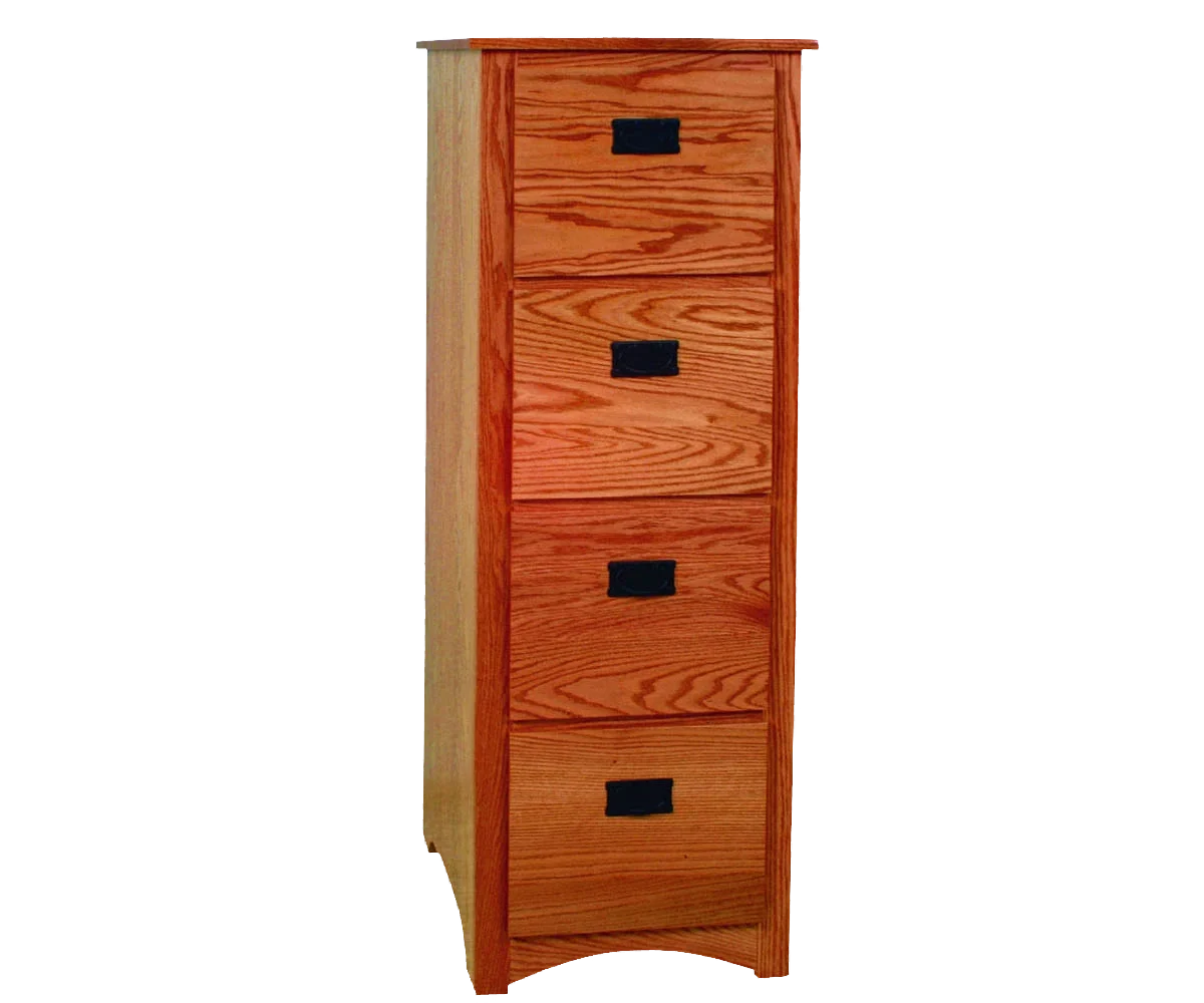 Amish Mission Four-Drawer File Cabinet*