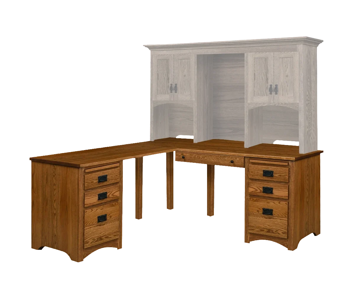 Amish Mission Corner Computer Desk*