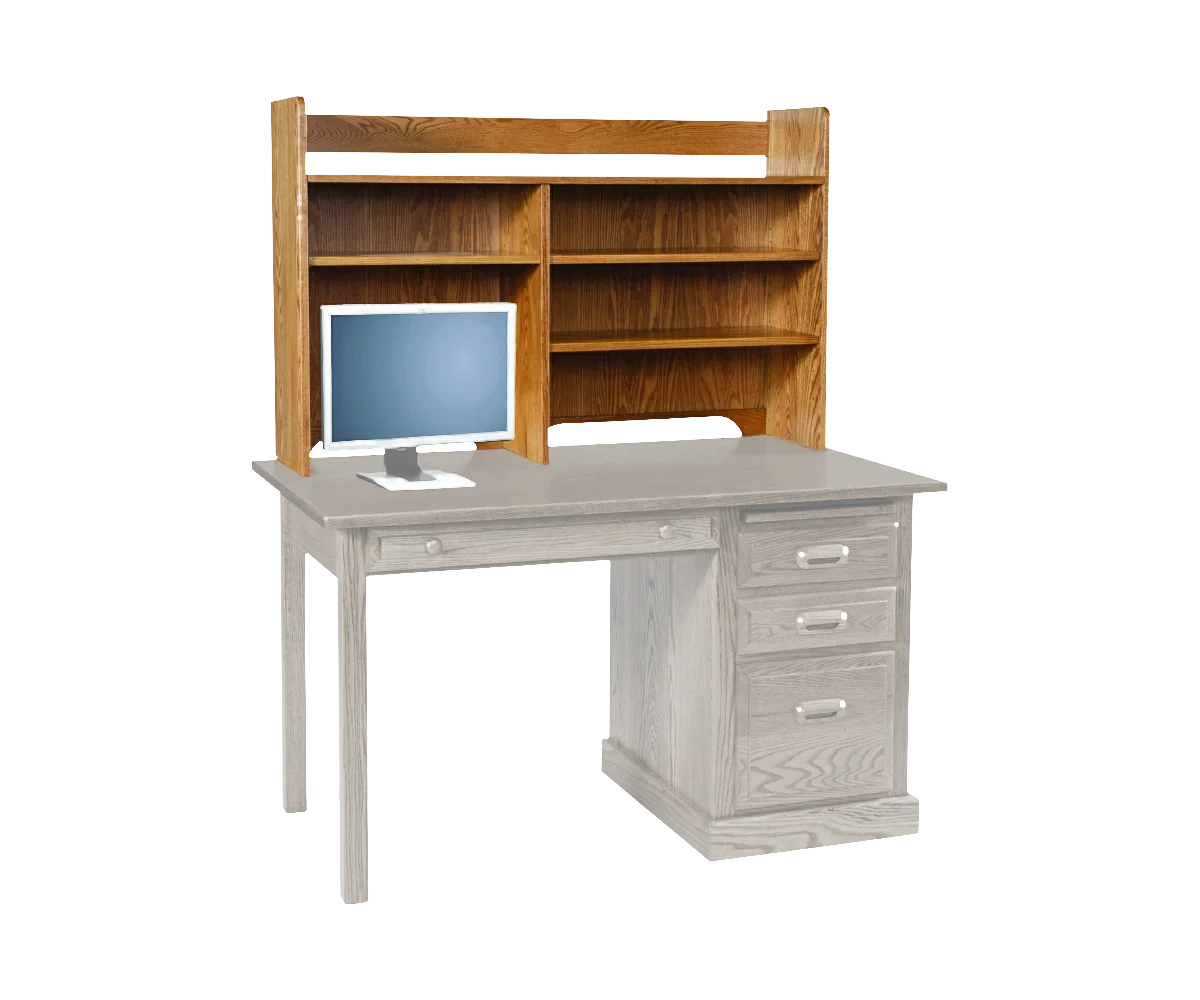 Amish Traditional Hutch* for 52" Desk