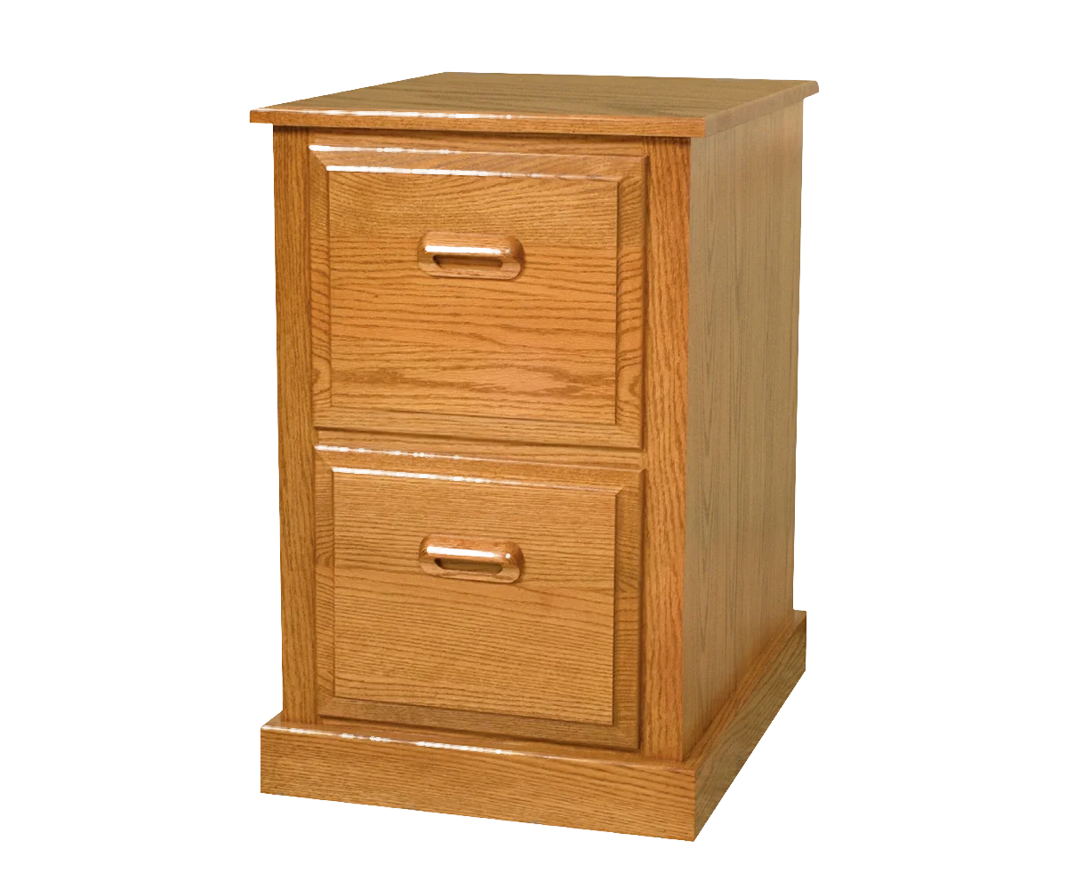 Amish Traditional Two-Drawer File Cabinet*