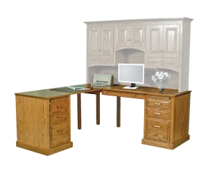 Amish Traditional Corner Computer Desk*