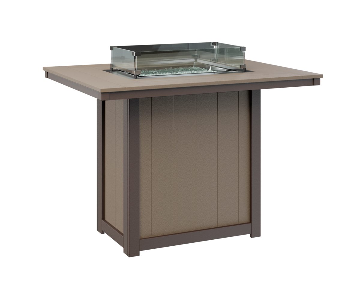 Donoma 42" X 54" Rectangular Bar Fire Table by Berlin Gardens