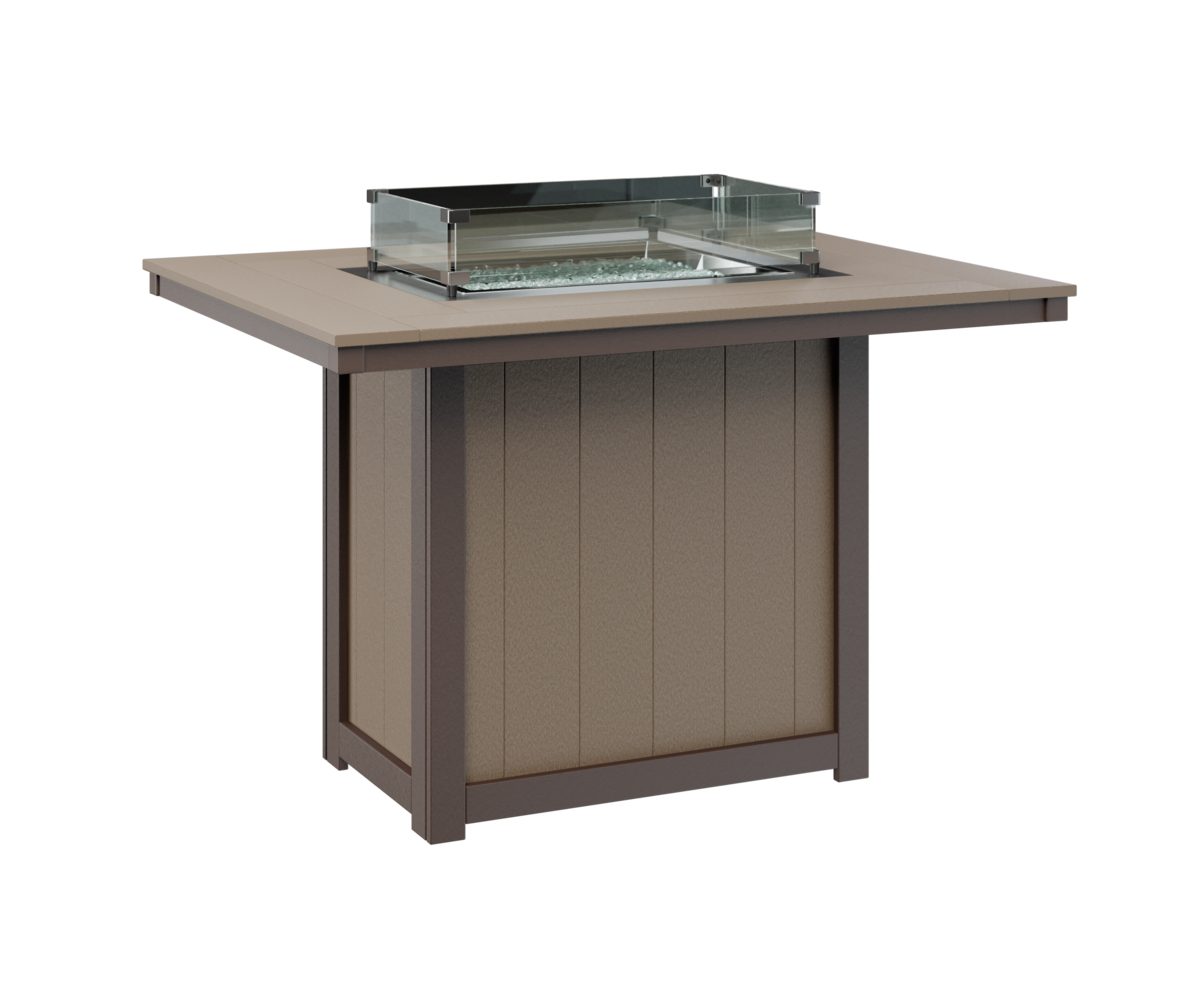 Donoma 42" X 54" Rectangular Counter Fire Table by Berlin Gardens