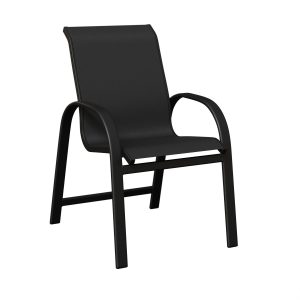 Murphy Aluminum+Sling Dining Chair by Berlin Gardens