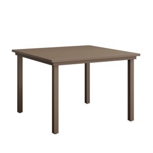Vida 44” Square Aluminum Dining Table by Berlin Gardens