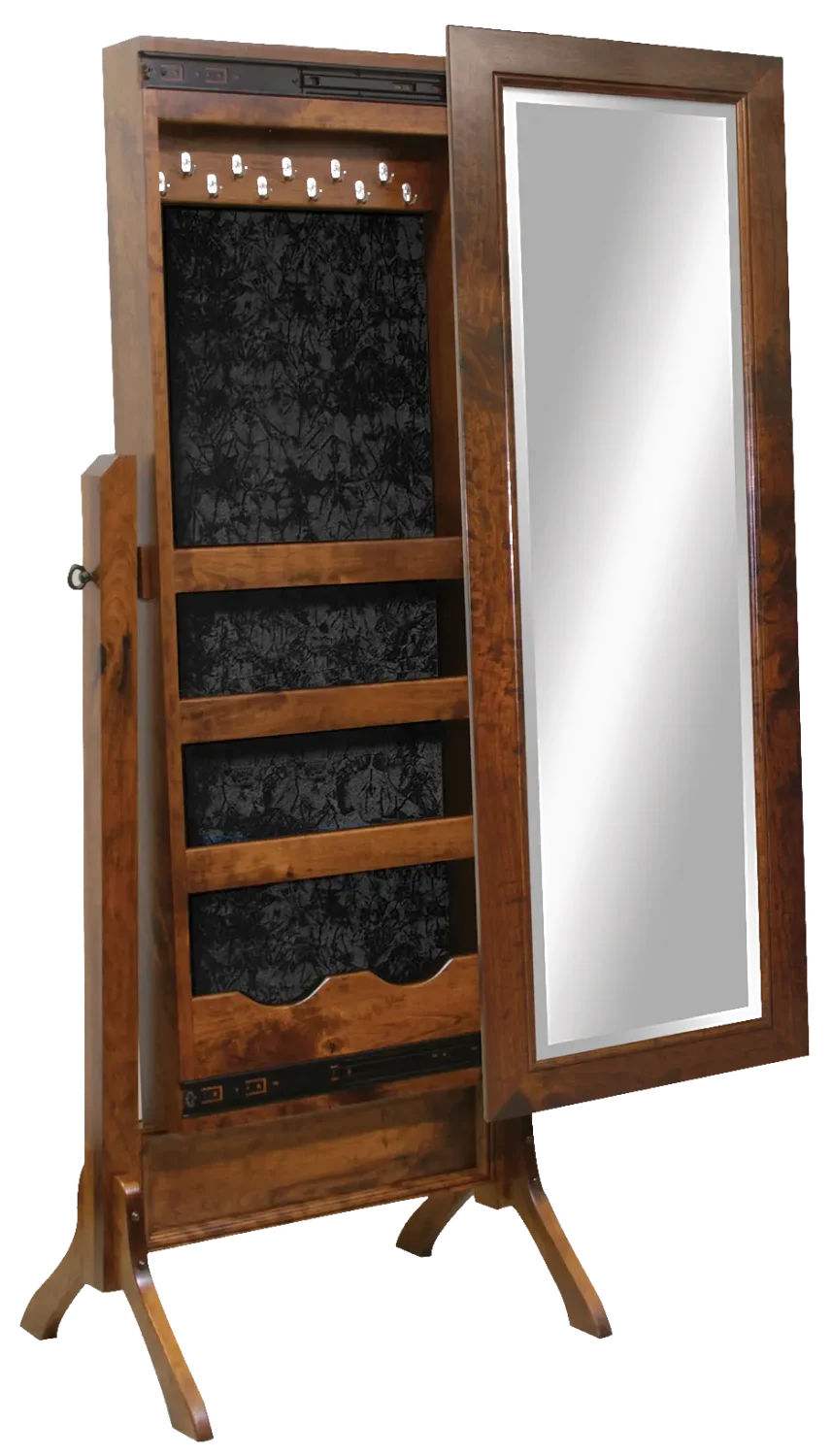 Amish Brooklyn Shaker Jewelry Mirror