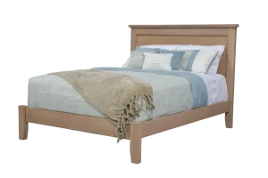 Amish Chloe Wood Panel Bed