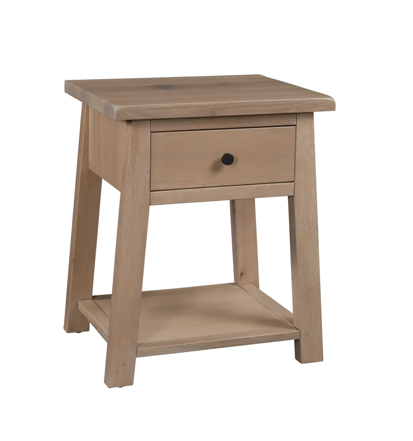 Amish Chloe 1 Drawer Nightstand with Shelf