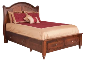 Amish Duchess Sleigh Bed