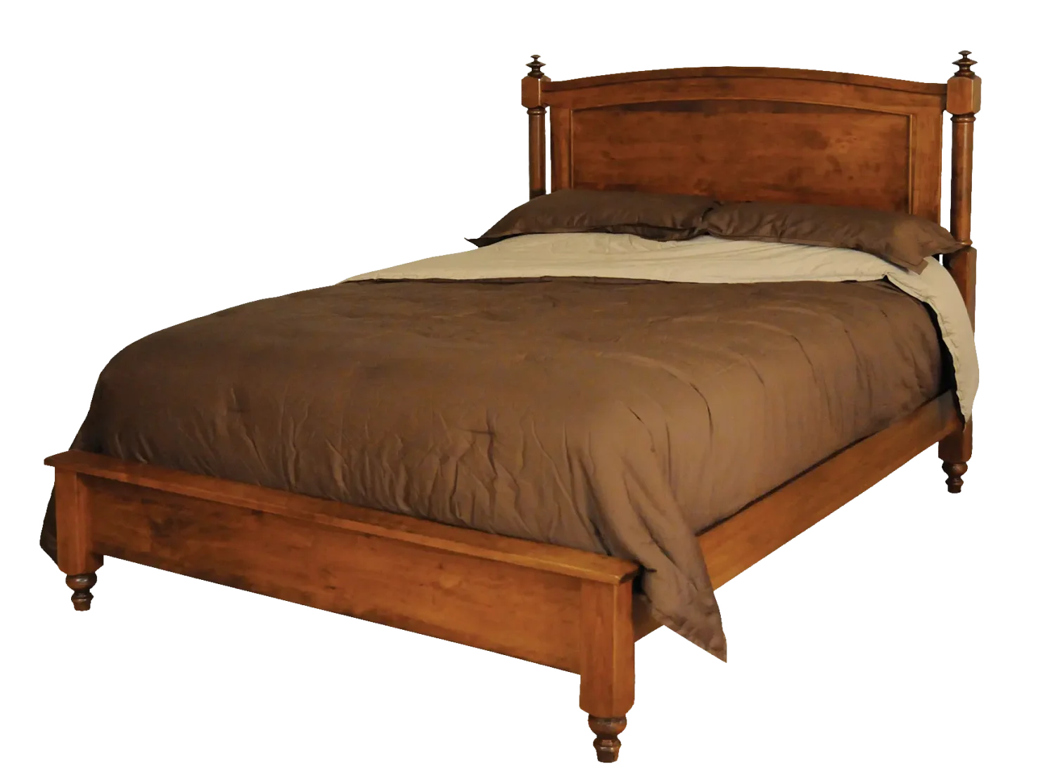 Amish Duchess Panel Bed