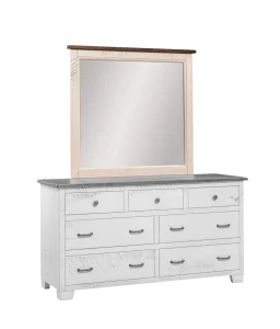 Amish Easy Tymes Double Dresser Mirror Only