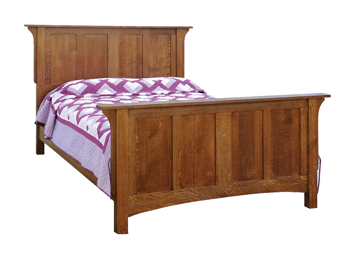 Amish Empire Mission Panel Bed