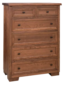 Amish Farmhouse 6 Drawer Chest
