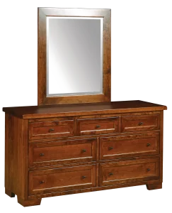 Amish Farmhouse Double Dresser Only