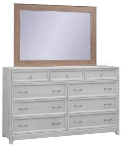 Amish Glendale Tall Dresser Mirror