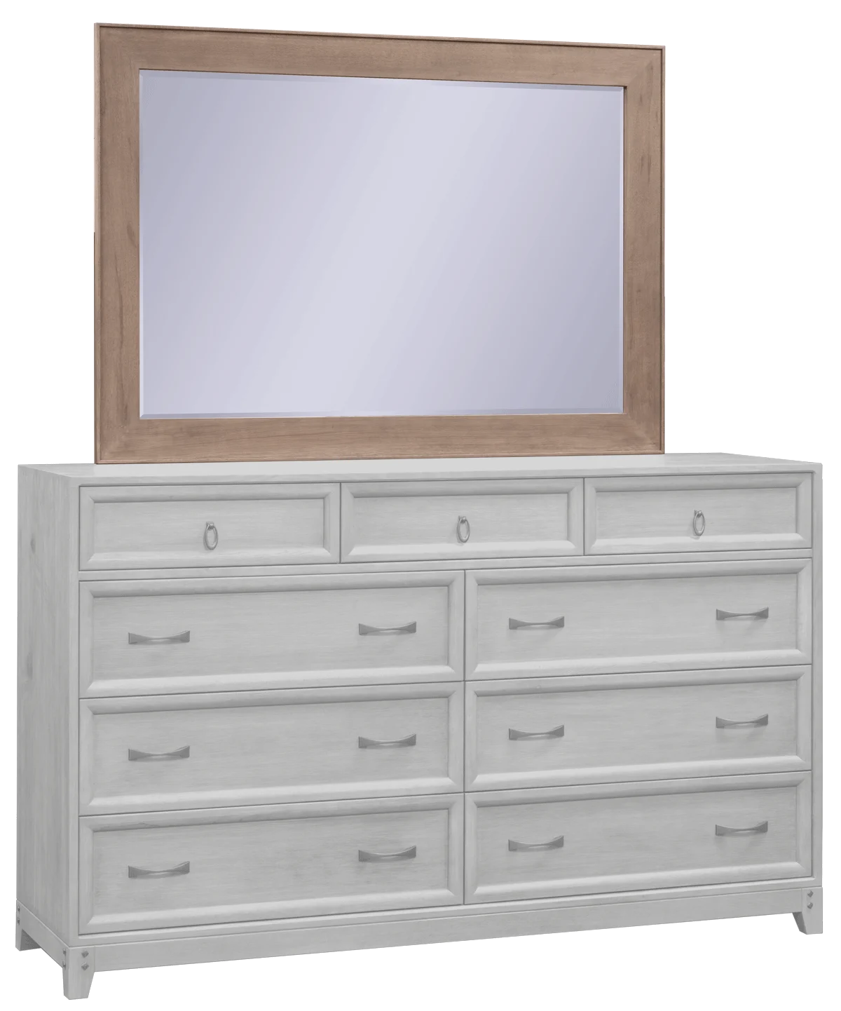Amish Glendale Tall Dresser Mirror
