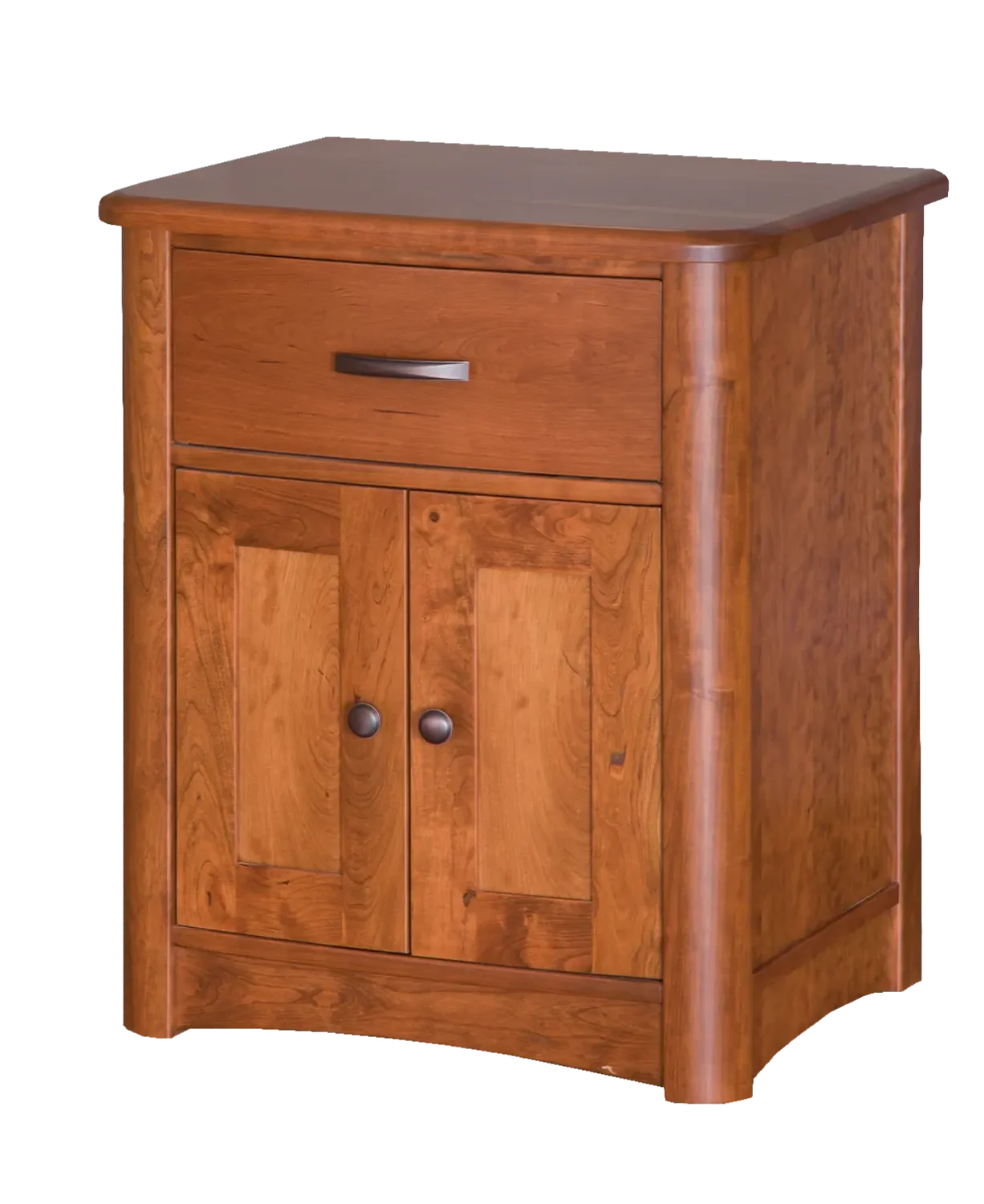 Amish Meridian Nightstand with 2 Door and 1 Drawer