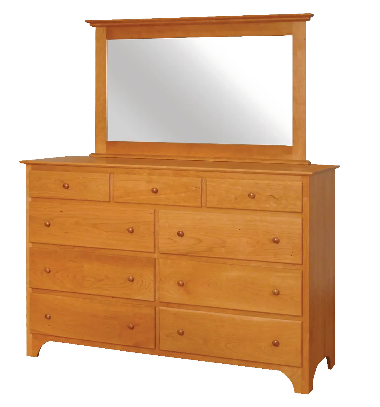 Amish Shaker Tall Dresser