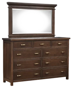 Amish Timbermill Tall Dresser