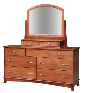 Amish Crescent 66" Dresser