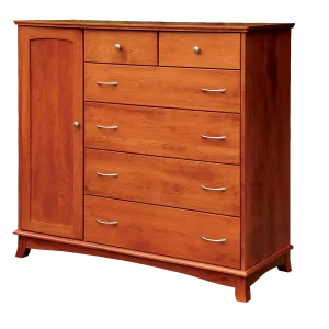 Amish Crescent Gentlemans Chest