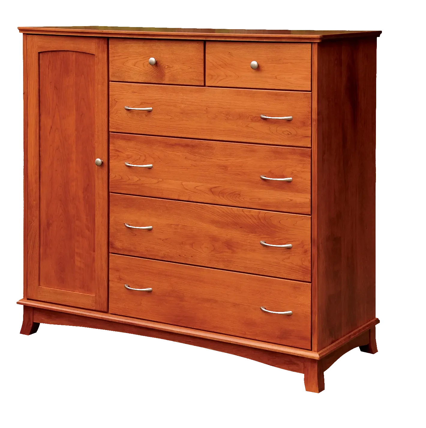 Amish Crescent Gentlemans Chest