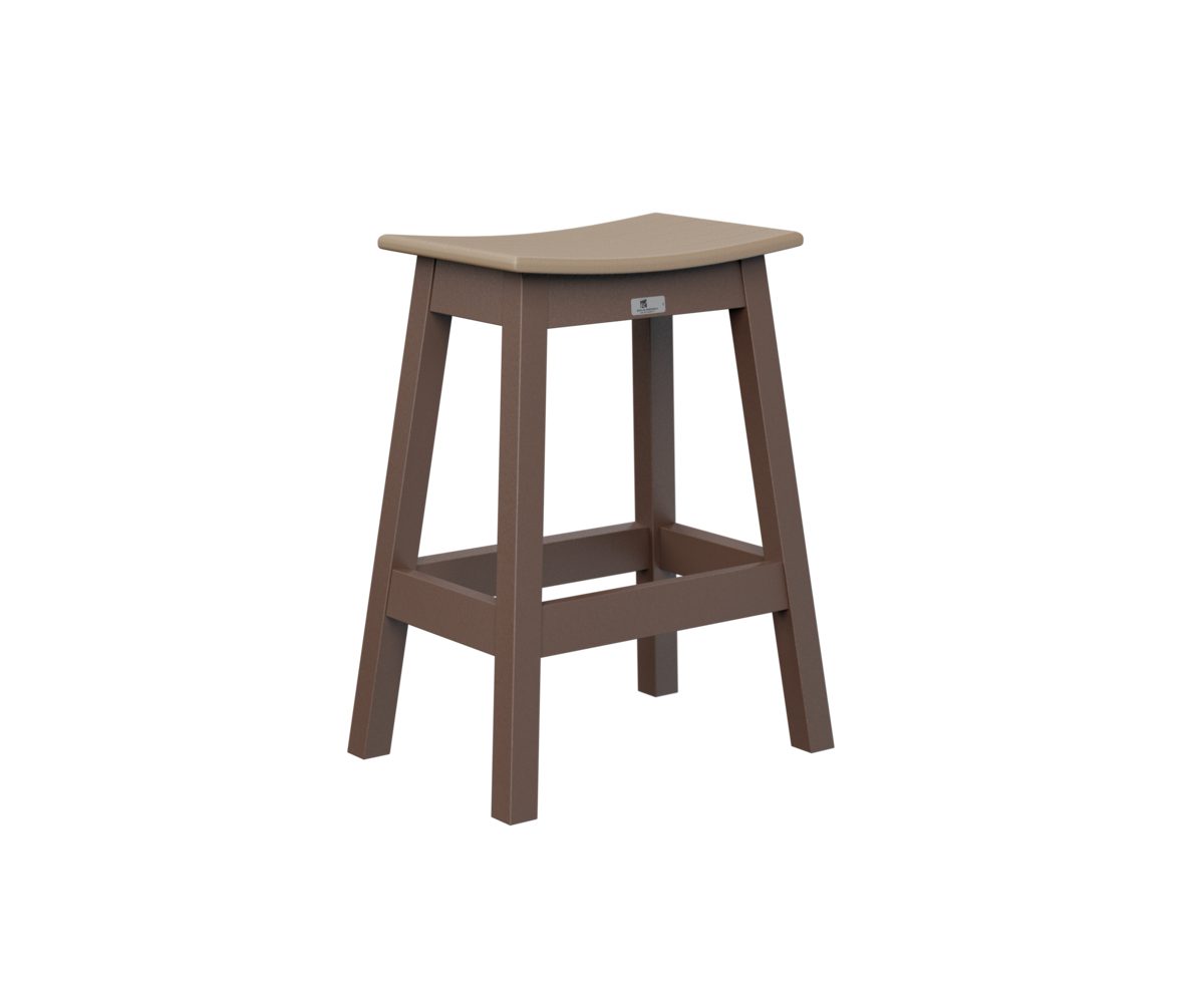 Saddle Counter Stool by Berlin Gardens