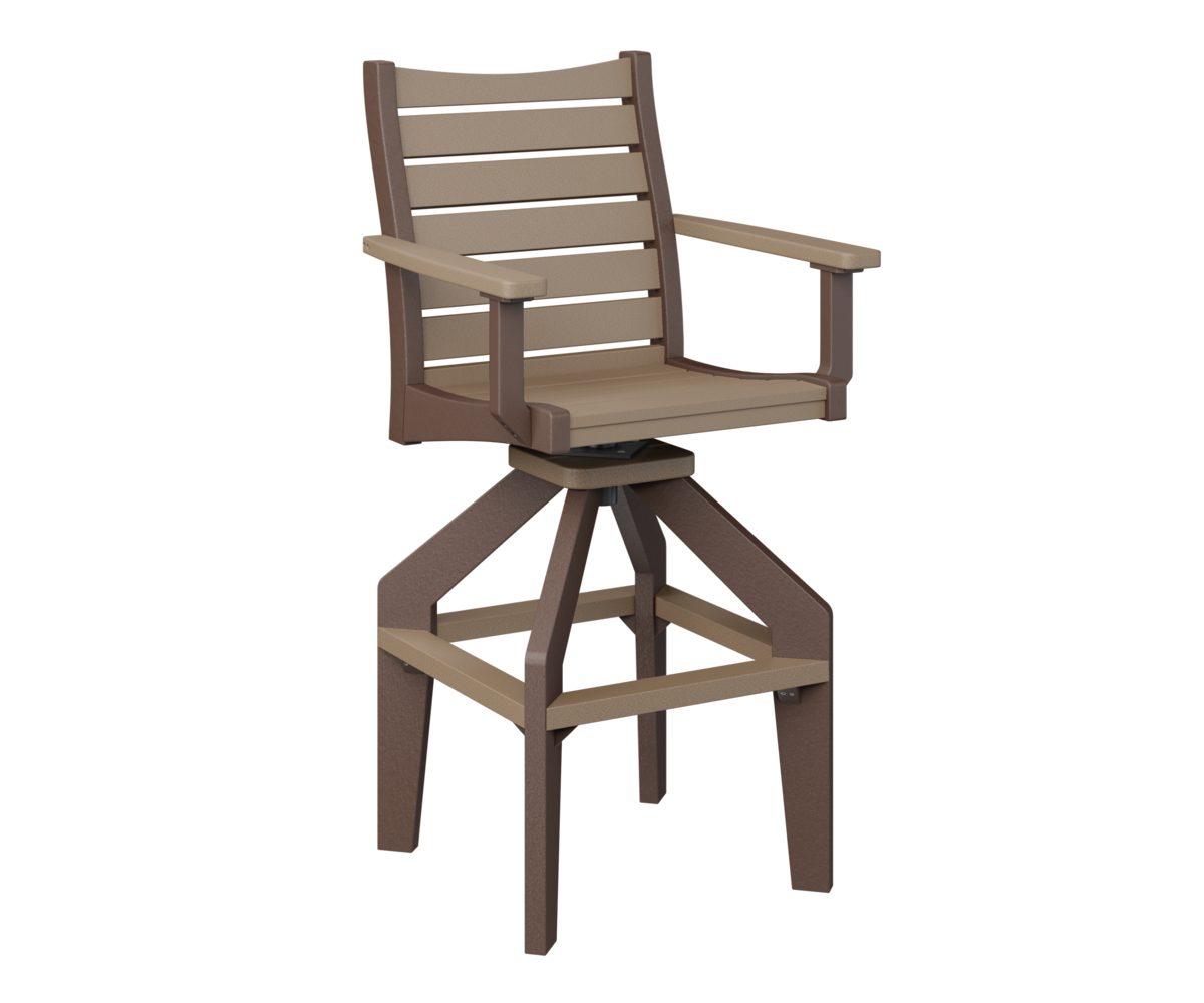 Bristol Swivel Extra Tall Chair by Berlin Gardens