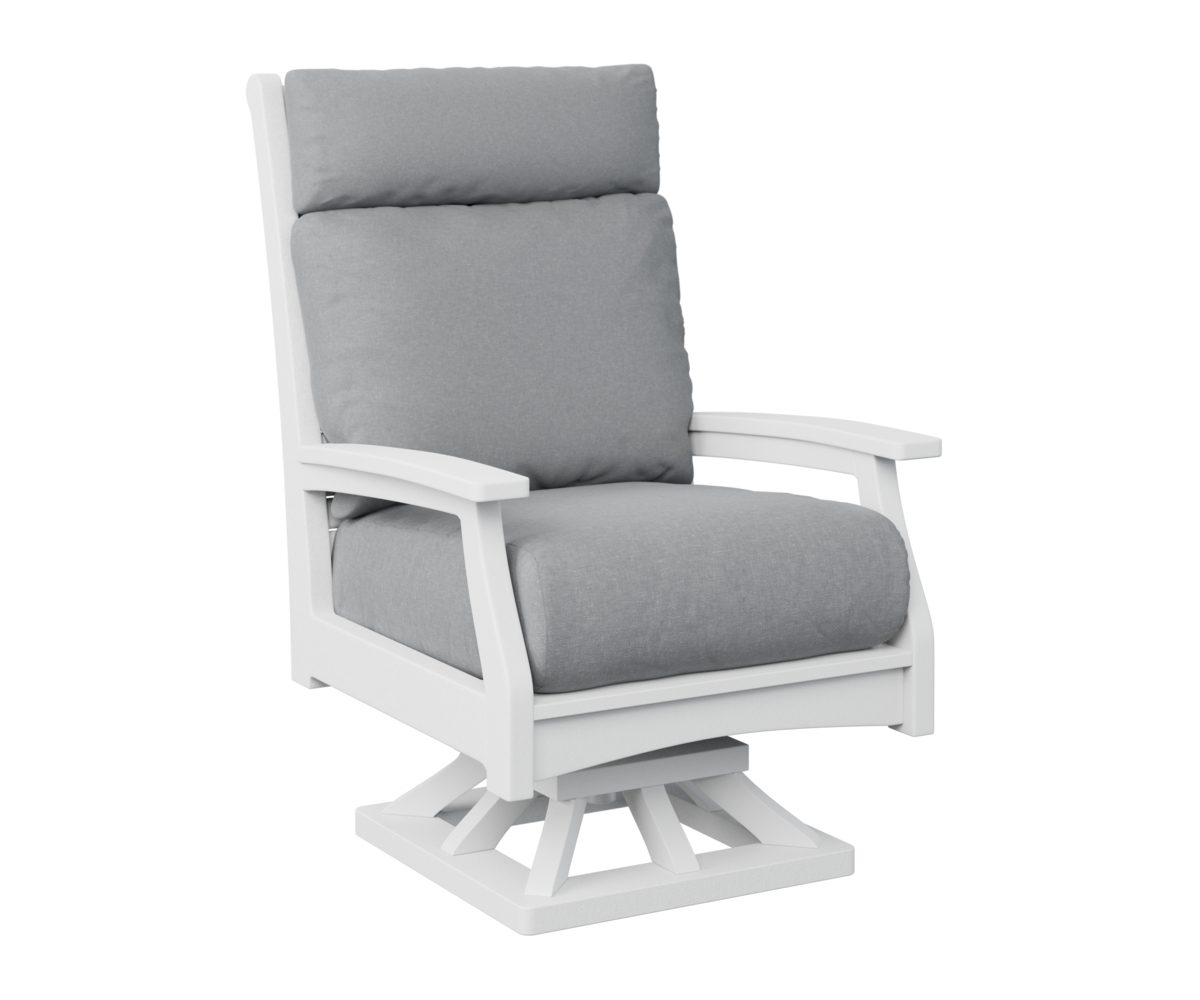 Classic Terrace High Back Swivel Rocker by Berlin Gardens