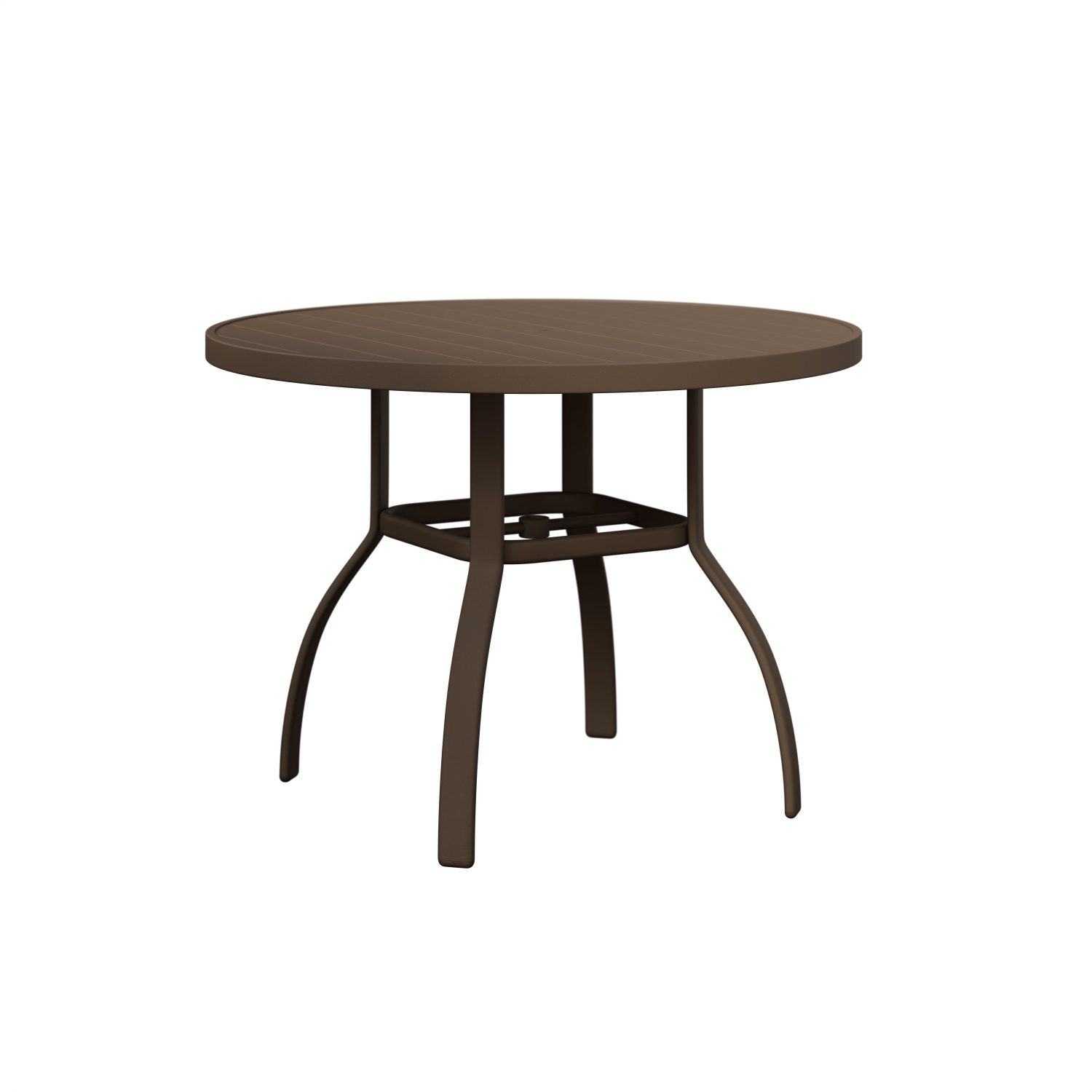 Murphy 42” Round Aluminum Dining Table by Berlin Gardens
