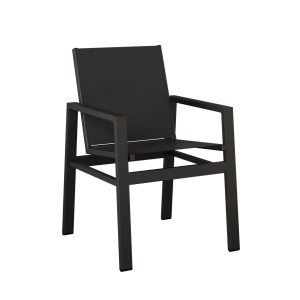 Vida Aluminum+Sling Dining Chair by Berlin Gardens