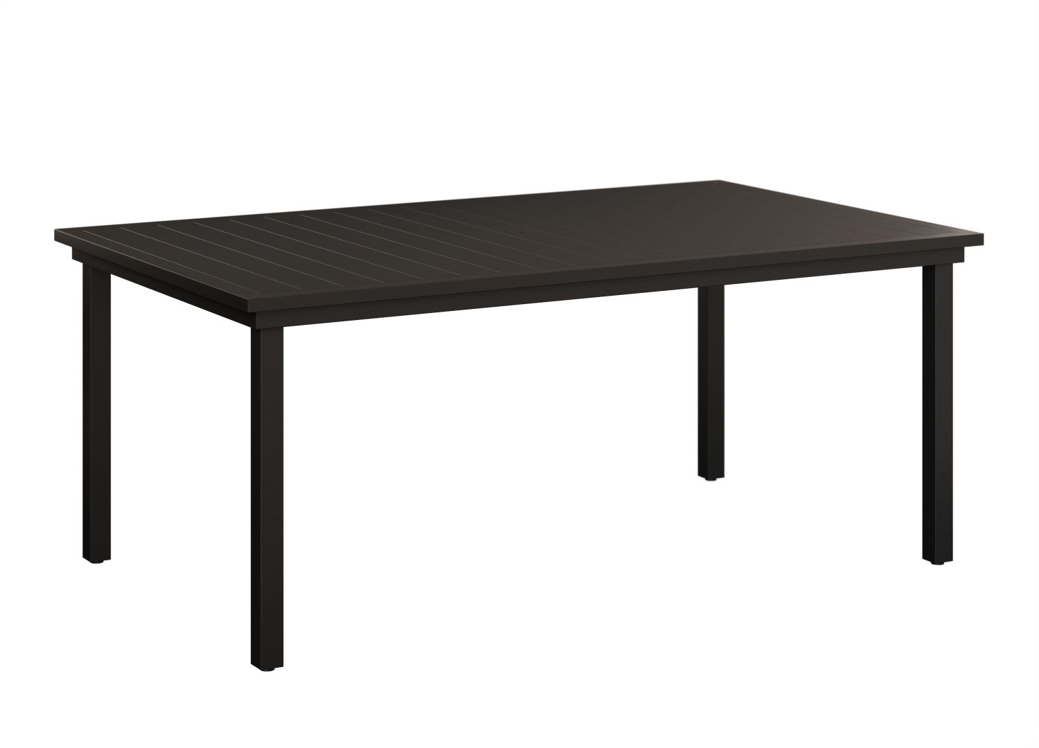 Vida 44" X 73" Aluminum+Poly Dining Table by Berlin Gardens