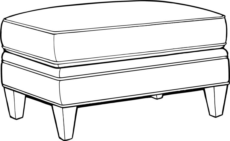 Style 225 Ottoman