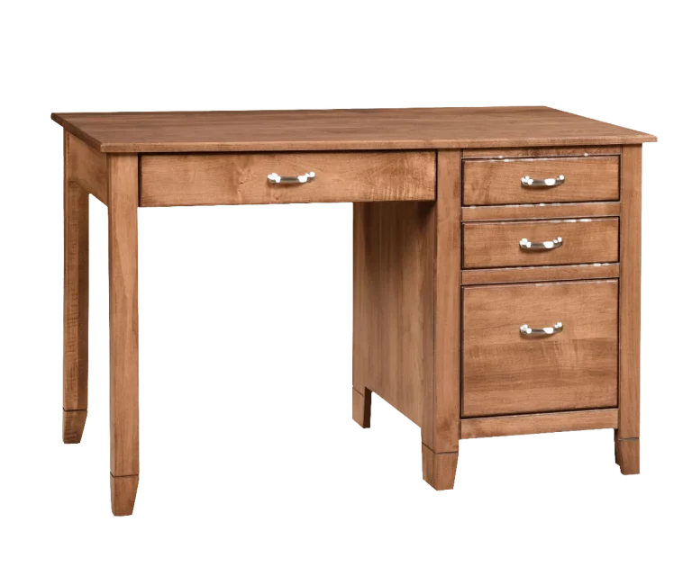 Amish Jacobsville Single Pedestal Desk