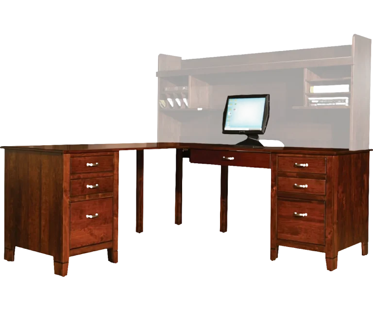 Amish Jacobsville Corner Computer Desk
