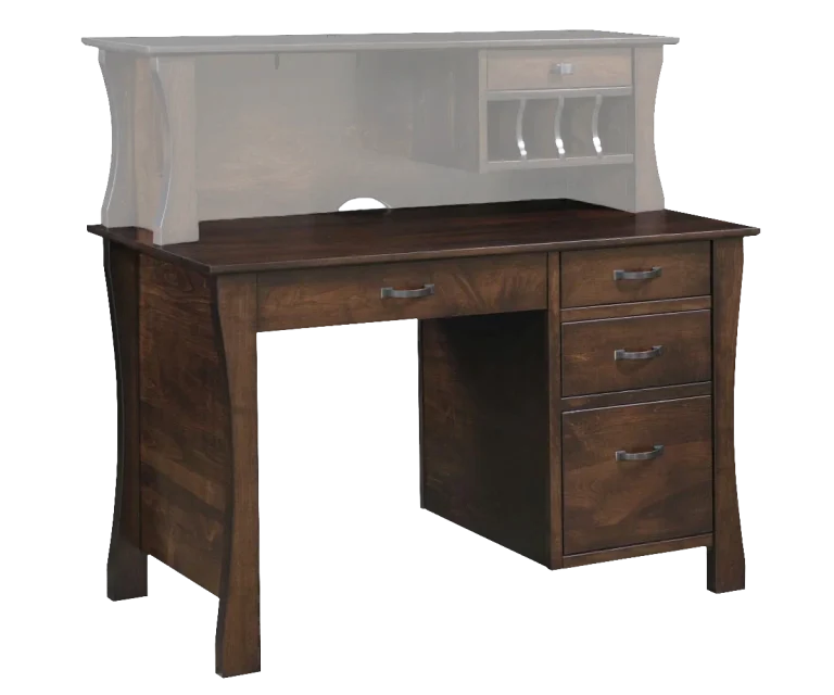 Amish Kapernaum Single Pedestal Desk