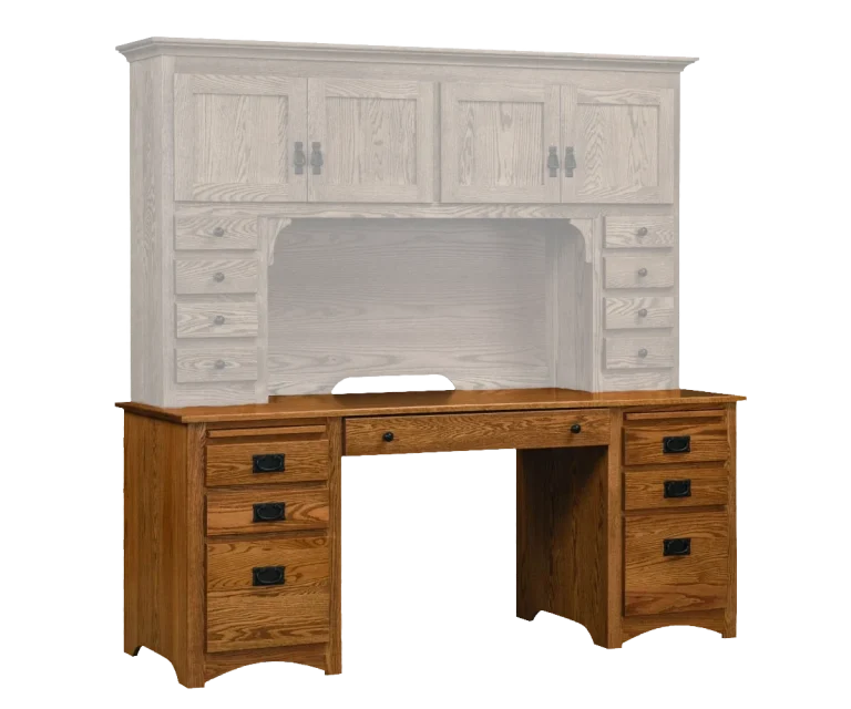 Amish Mission Double Ped Desk