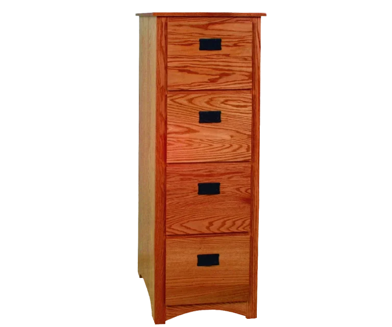Amish Mission Four-Drawer File Cabinet*
