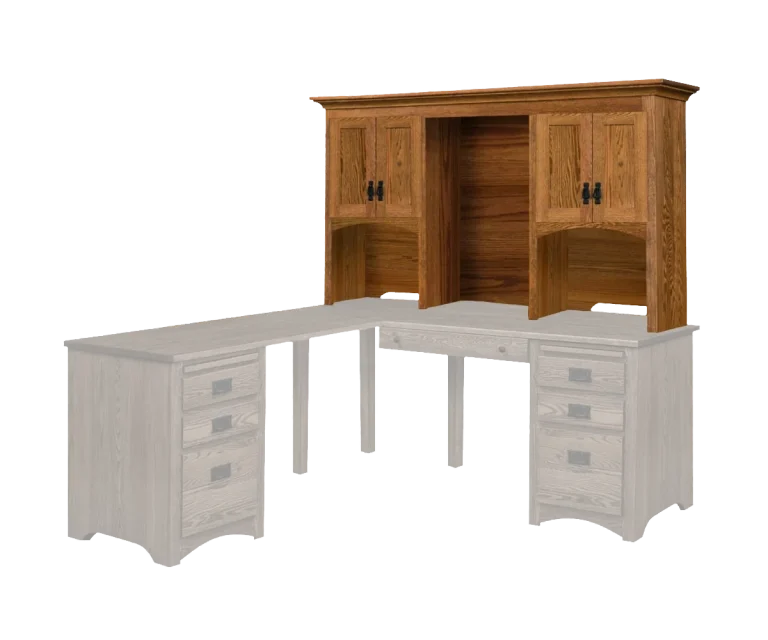Amish Mission Hutch* for 72″ Desk