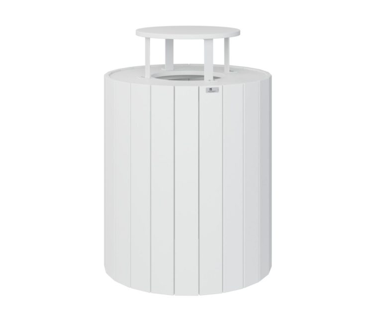 Rain Guard for Round Trash Can by Berlin Gardens