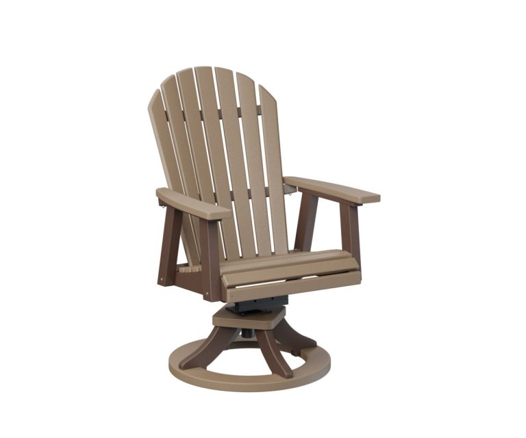 Comfo Back Swivel Rocker Dining Chair by Berlin Gardens