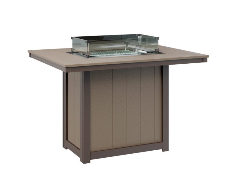 Donoma 42″ X 54″ Rectangular Counter Fire Table by Berlin Gardens