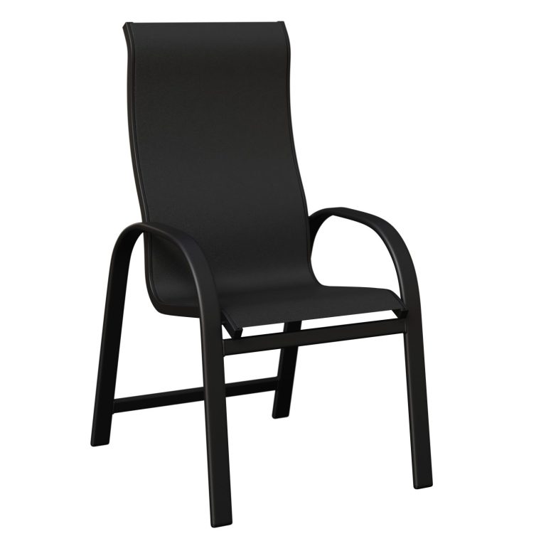 Murphy High Back Aluminum+Sling Dining Chair by Berlin Gardens
