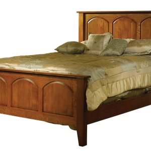 Amish Meridian Panel Bed