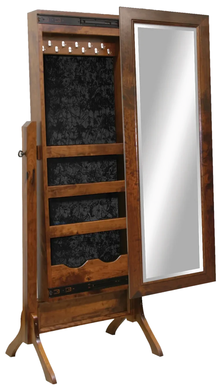 Amish Brooklyn Shaker Jewelry Mirror