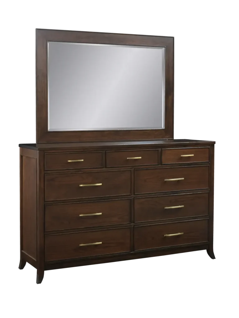 Amish Kingston 66″ Tall Dresser (9 Drawers)