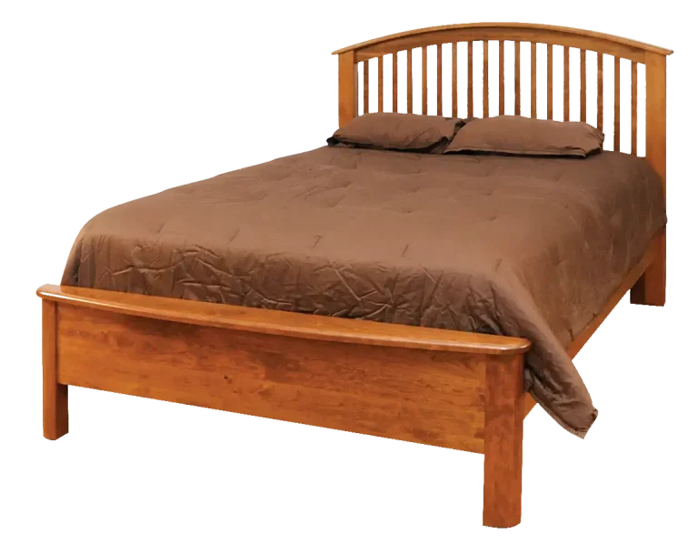 Amish Meridian Slat Bed