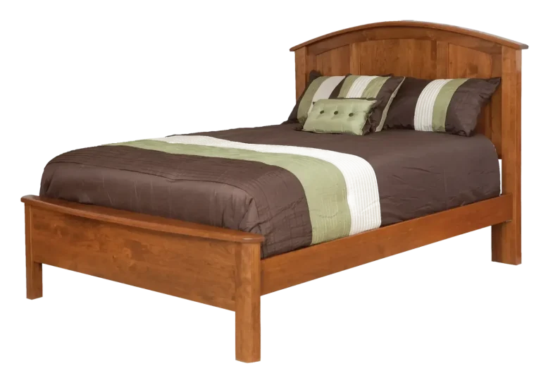 Amish Meridian Arch Panel Bed