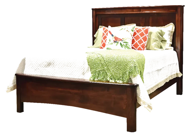 Amish Meridian Panel Bed