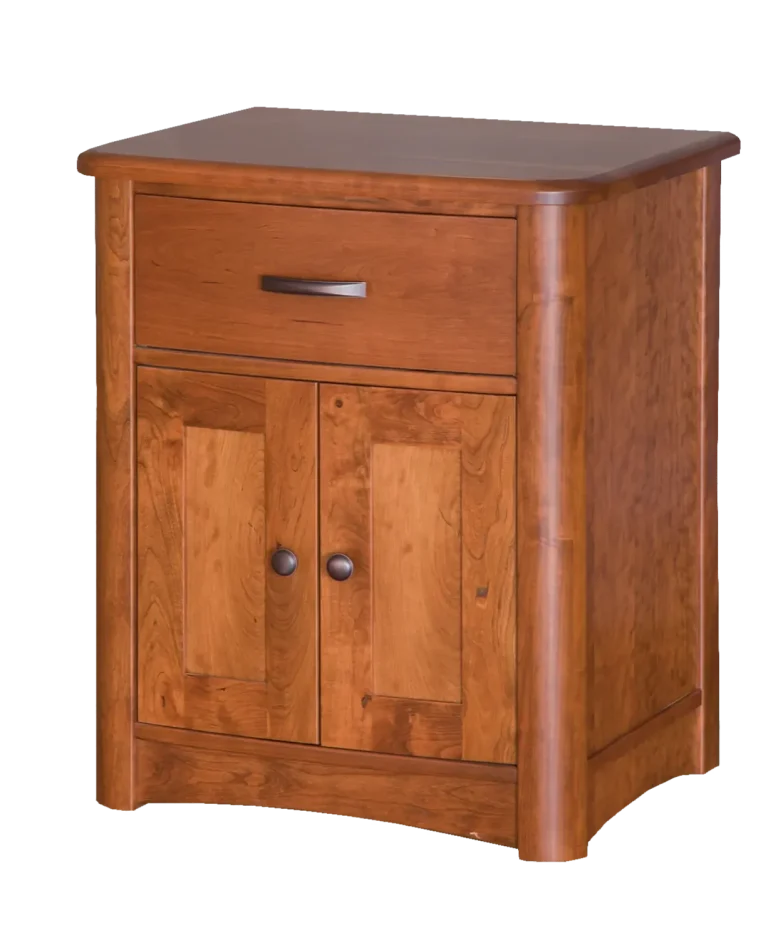 Amish Meridian Nightstand with 2 Door and 1 Drawer